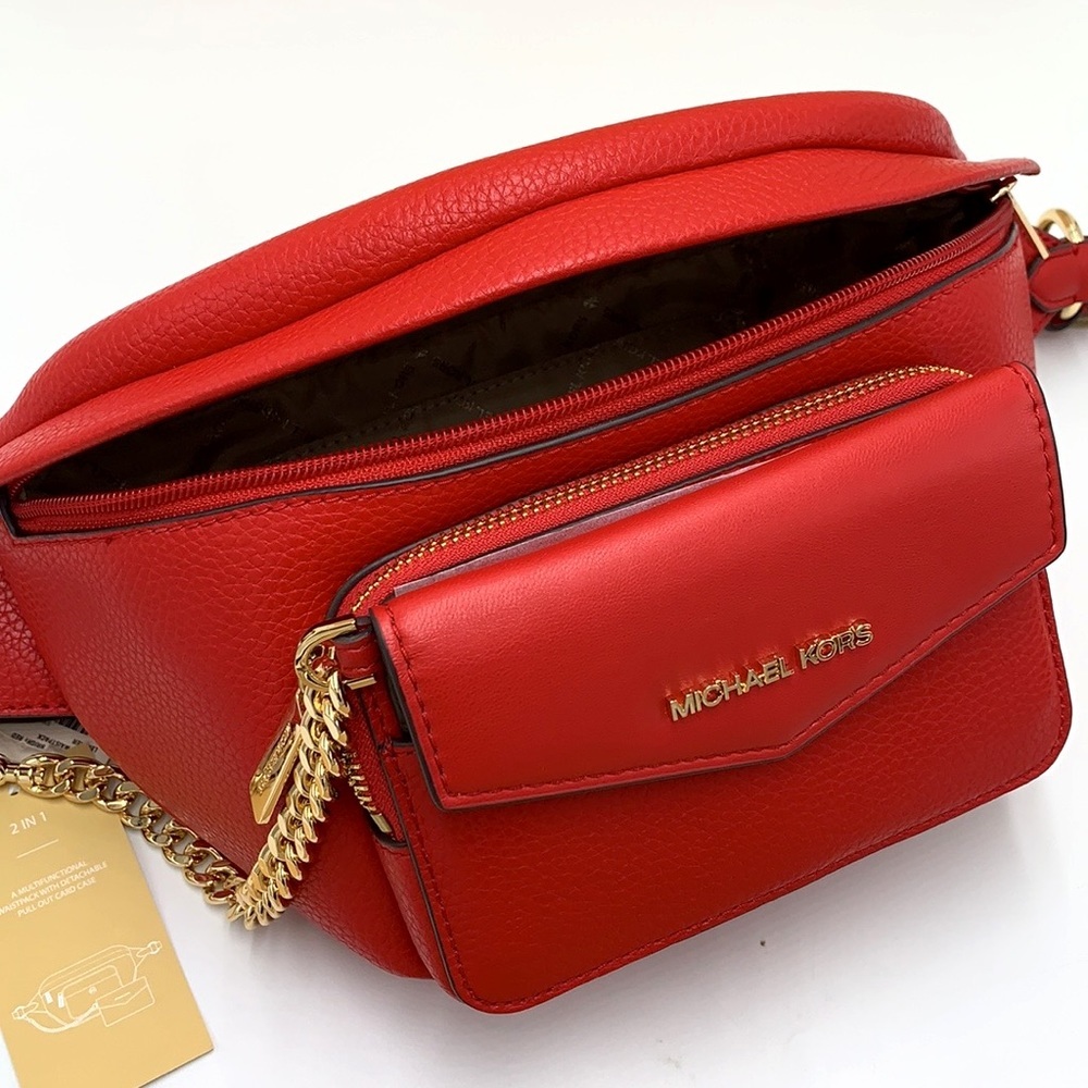 MICHAEL KORS
Maisie Large Pebbled Leather 2-in-1
Waistpack Fannypack Cro… - Picture 4 of 16